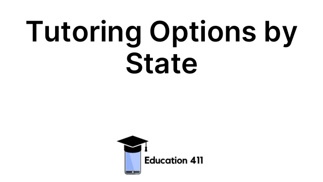 Tutoring Options by State
