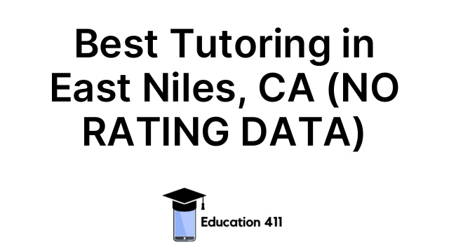 Best Tutoring in East Niles, CA (NO RATING DATA)