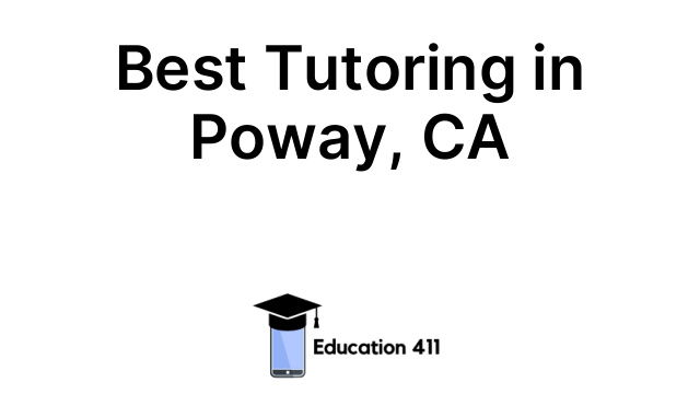 Best Tutoring in Poway, CA