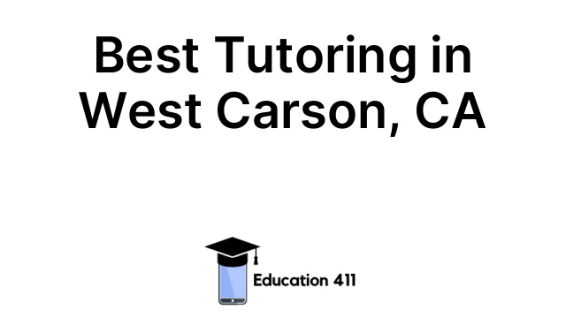 Best Tutoring in West Carson, CA